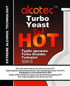   Alcotec Turbo Yeast Red Hot, 90 