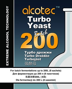   Alcotec Turbo Yeast 200 Batch, 86 
