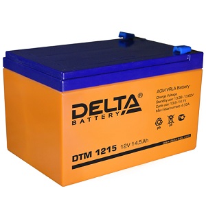 Аккумулятор Delta DTM 1215 свинцово-кислотный